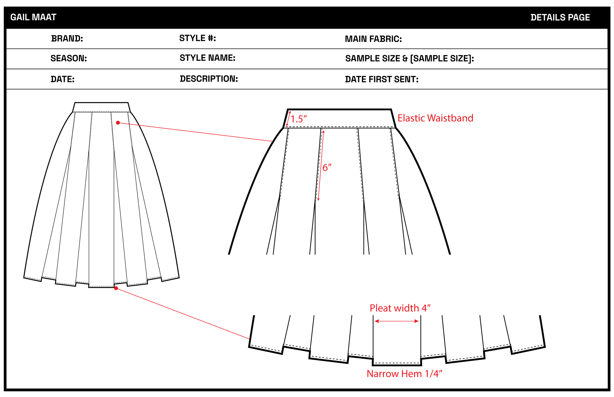 Skirt Tech Pack - Image 3